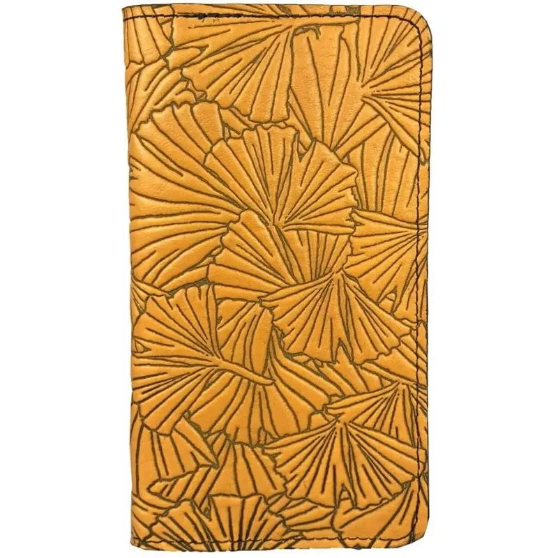 Checkbook Cover, Ginkgo