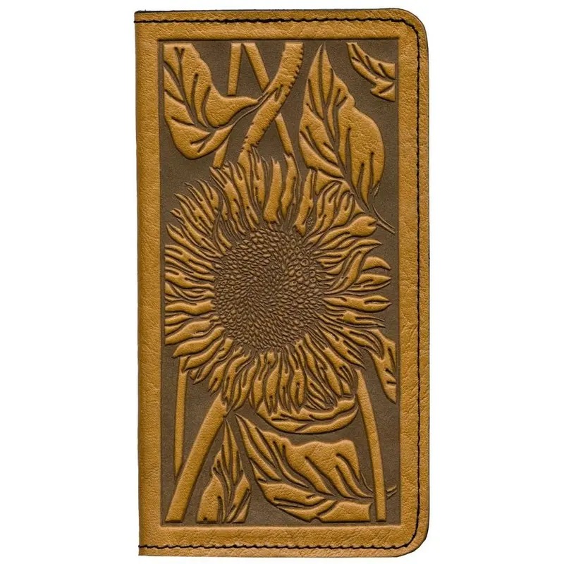 Checkbook Cover, Sunflower