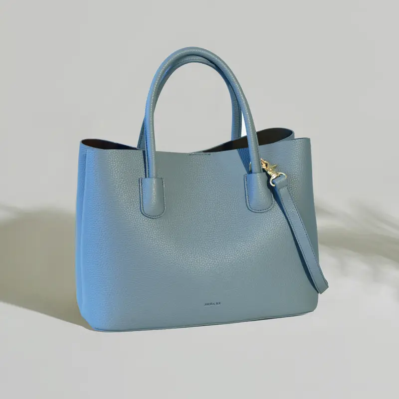 Cher Tote - Nude Blue