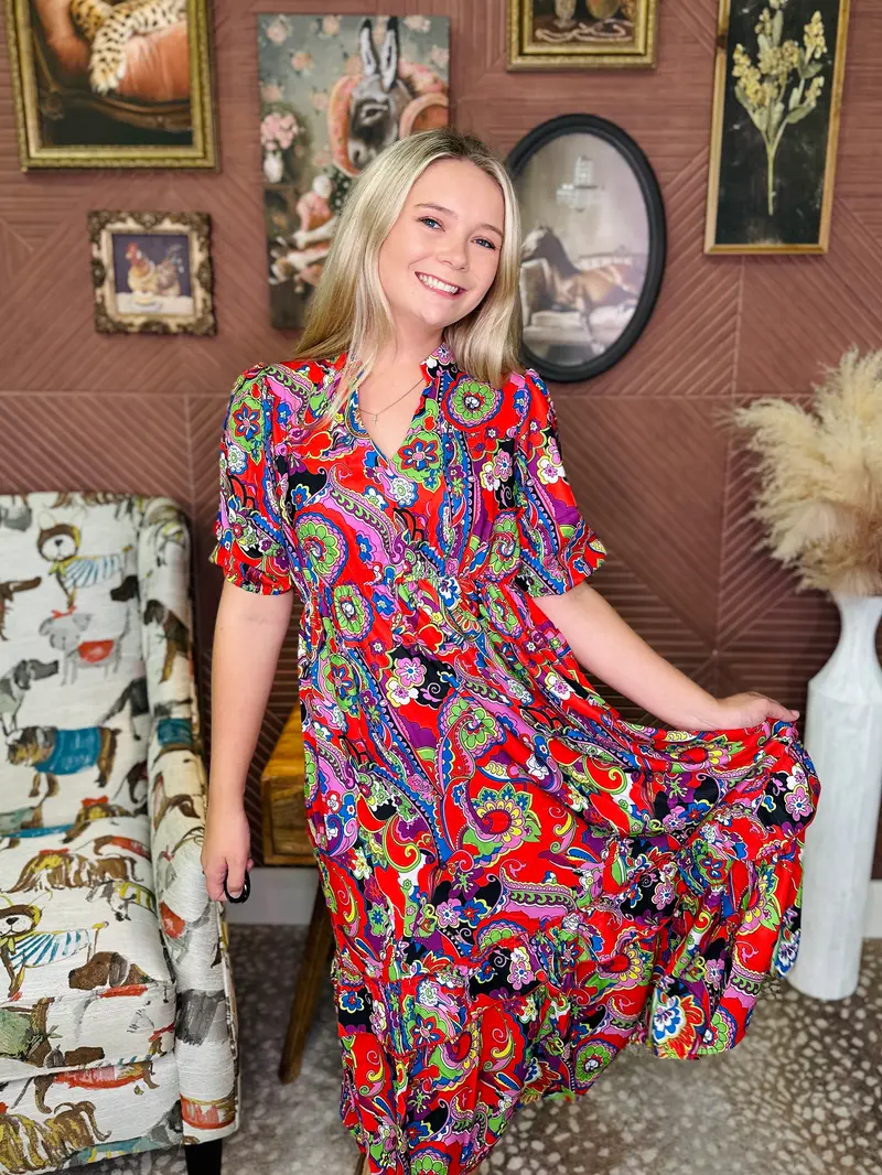 Cherry Synth Dress