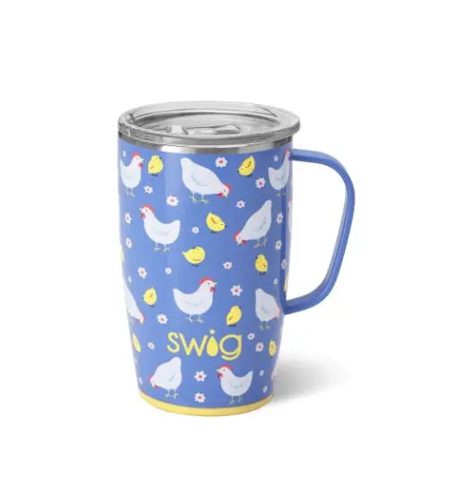 Chicks Dig It 18 oz Travel Mug