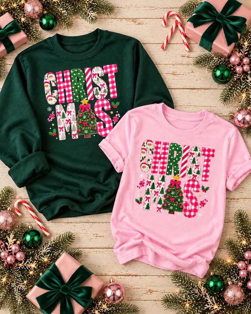 Christmas Charm Tee/Sweatshirt - 2 colors