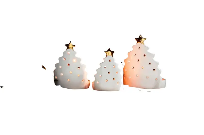 Christmas Tree Votive Set by Mudpie
