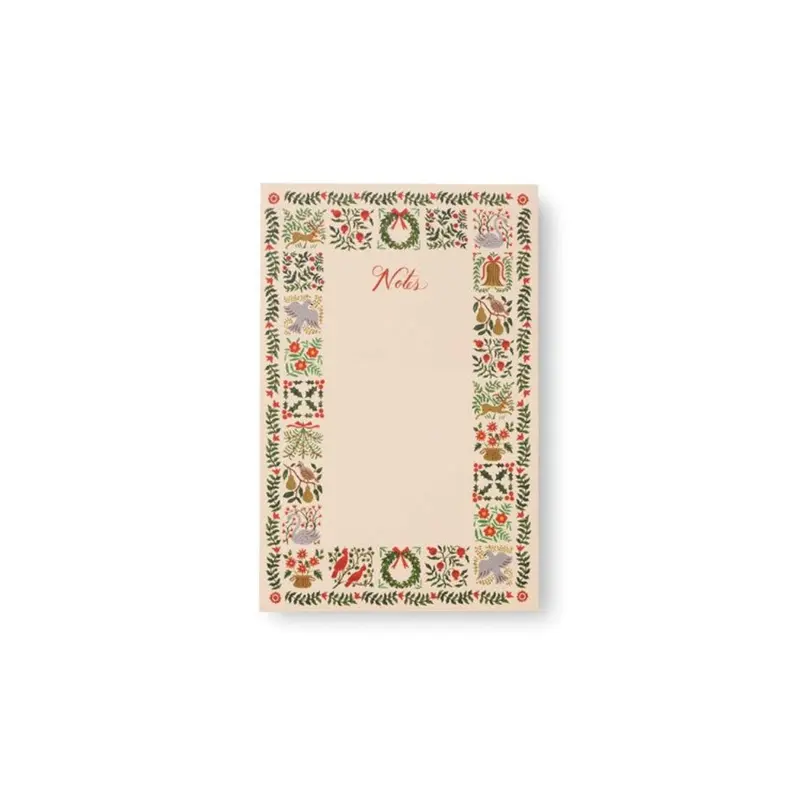 Christmastide Notepad by Rifle Paper