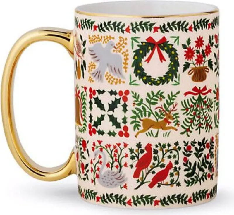 Christmastide Porcelain Mug