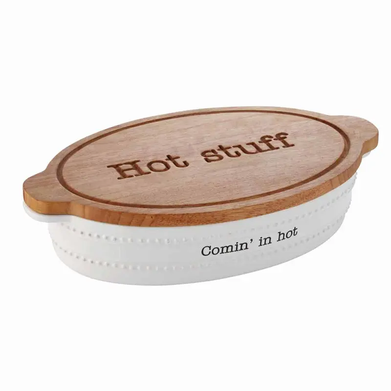 Circa Baker with Trivet by Mud Pie