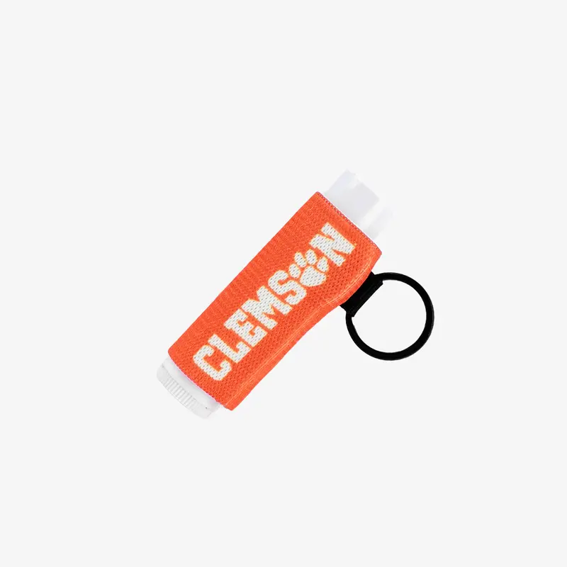Clemson Orange - Chapstick Holder Keychain