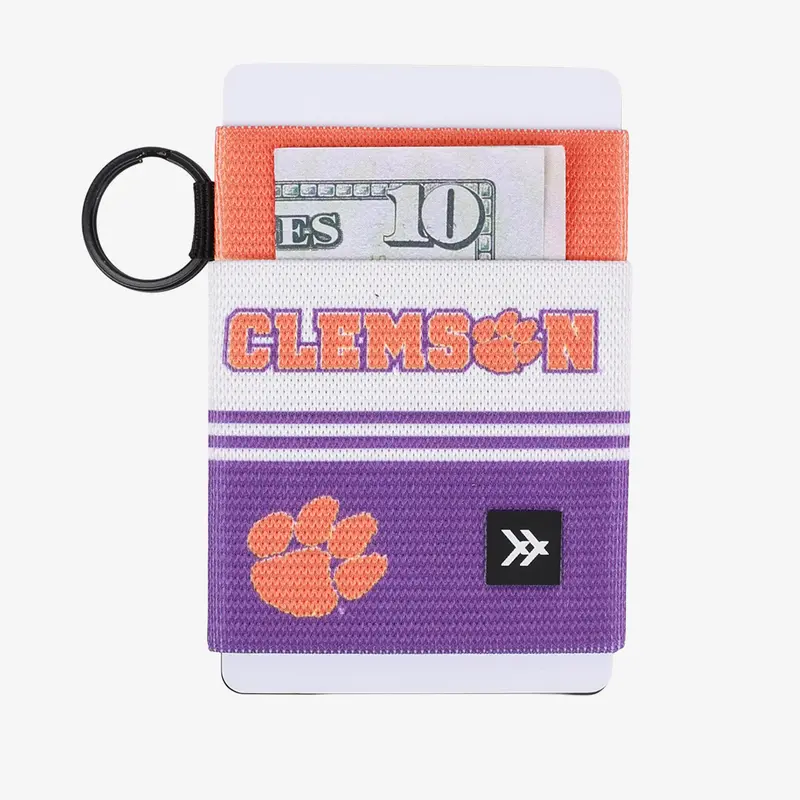 Clemson White - Elastic Wallet