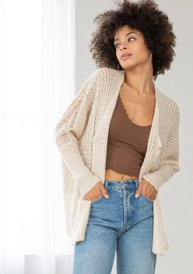 Cleo Lace Cardigan
