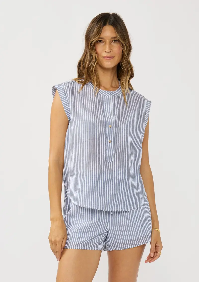 Coastline Striped Top