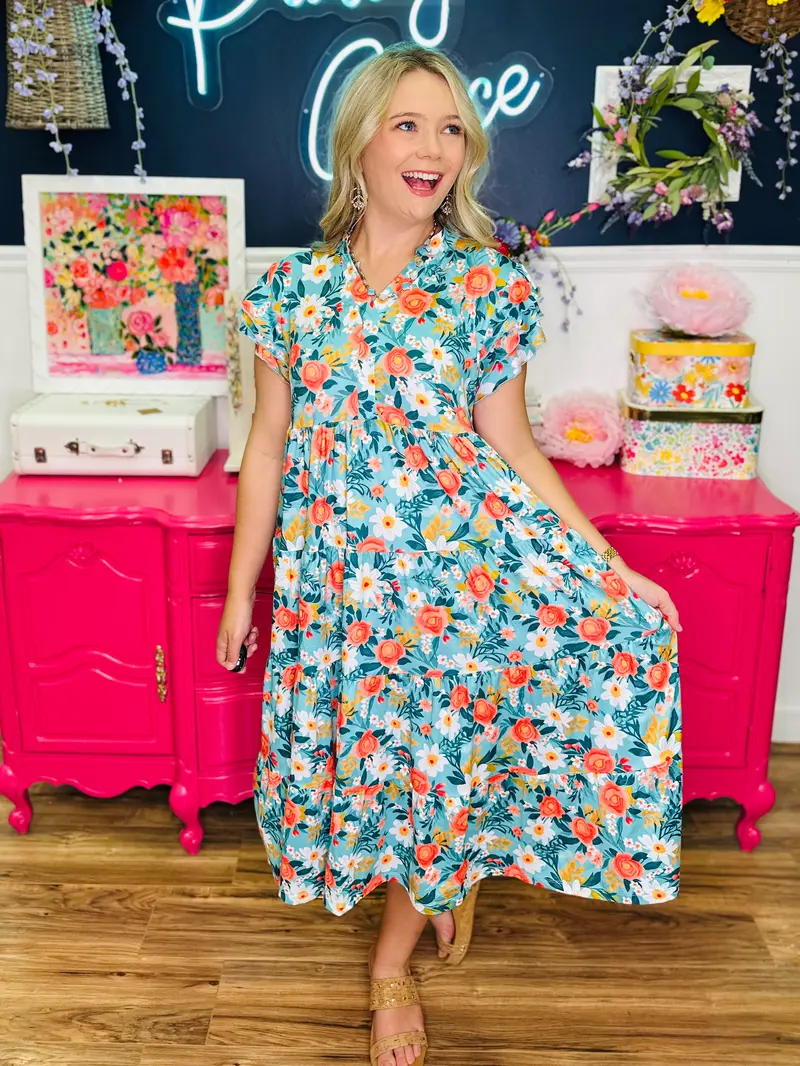 Coconut Crush Midi Dress