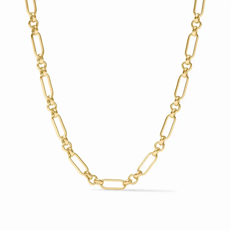Colette Link Necklace in Gold