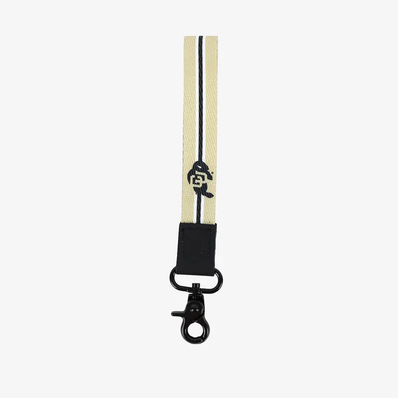 Colorado Boulder Buffalo - Wristlet Keychain