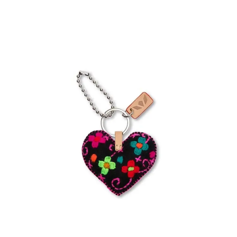 Consuela Corazon Black Grande Charm