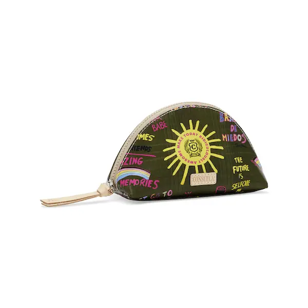 Consuela Medium Olive Cosmetic Case