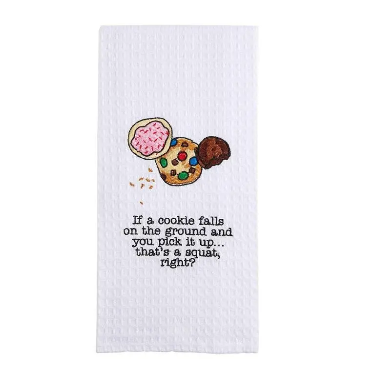 Cookies Circa Waffle Towels by Mudpie