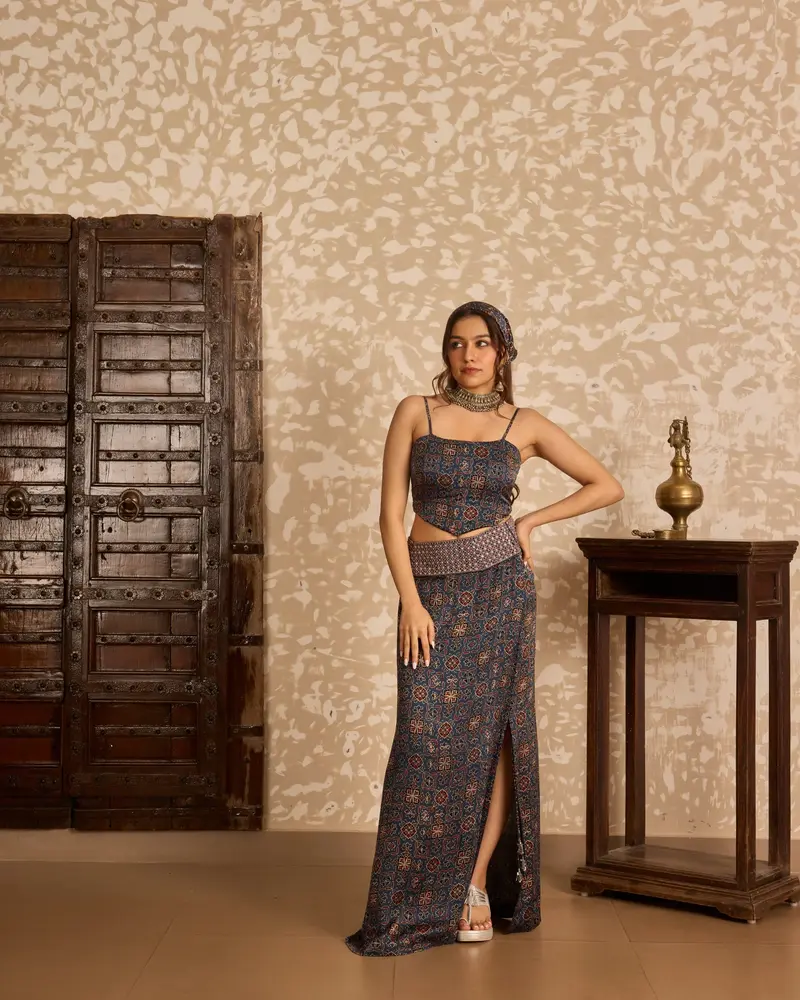 Corset & Long Skirt