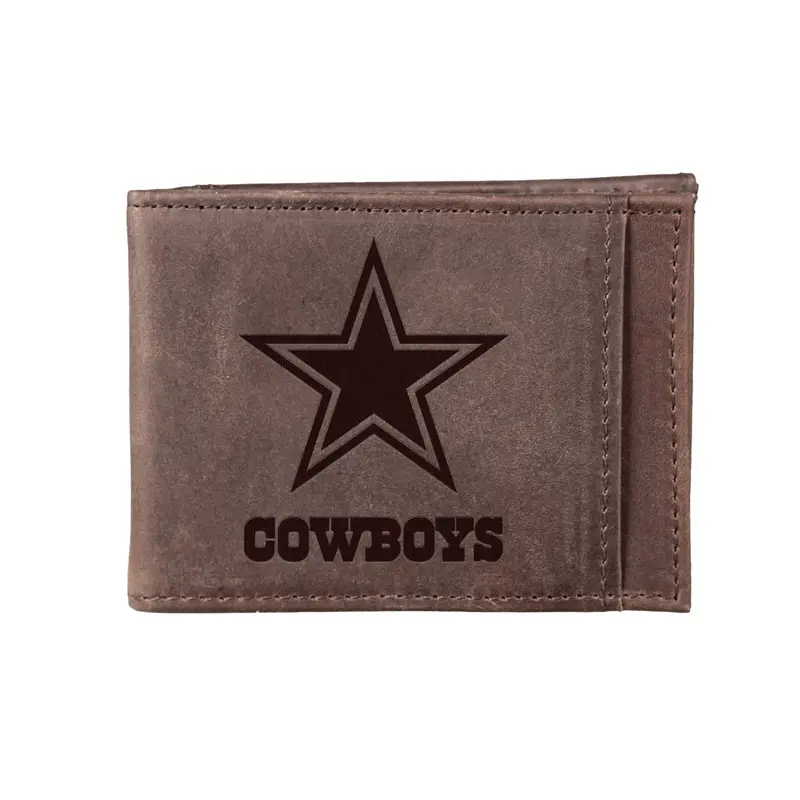 Cowboys Front Wallet with RFID Block