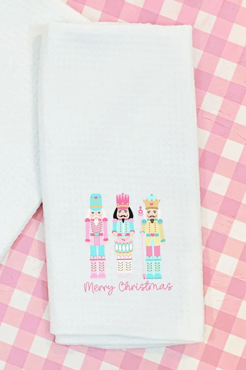 Cracking Christmas Waffle Kitchen Towel