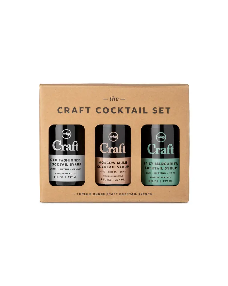 Craft Cocktail Syrup Set