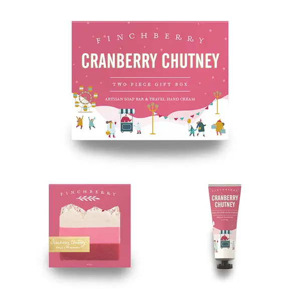 Cranberry Chutney - 2 Piece Holiday Gift Box