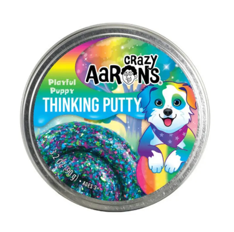 Crazy Aarons Playful Puppy Putty Pets Tin