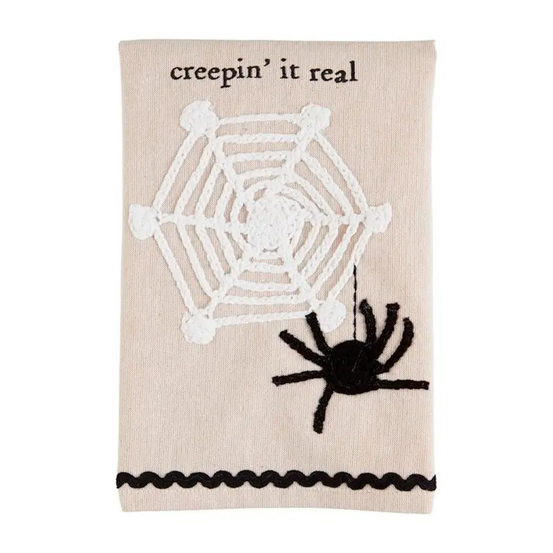 Creepin Crochet Towel by Mudpie