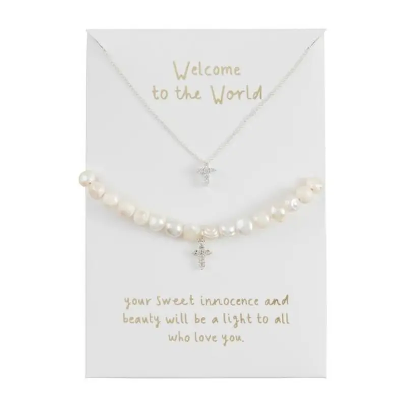 Cross Jewelry Gift Set by MudPie