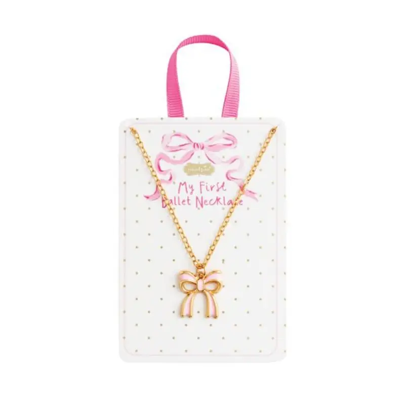 Cute Ballet Bow Necklace