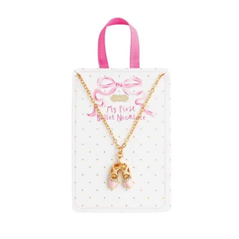Cute Ballet Shoes Necklace