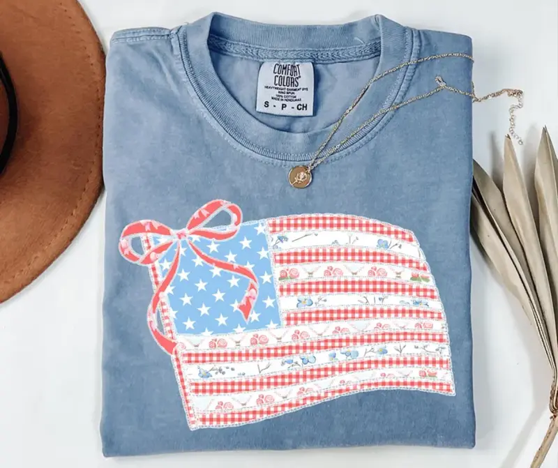 Cutie US Flag Tee