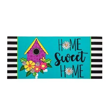 Daisy Birdhouse Sassafras Switch Mat by Evergreen