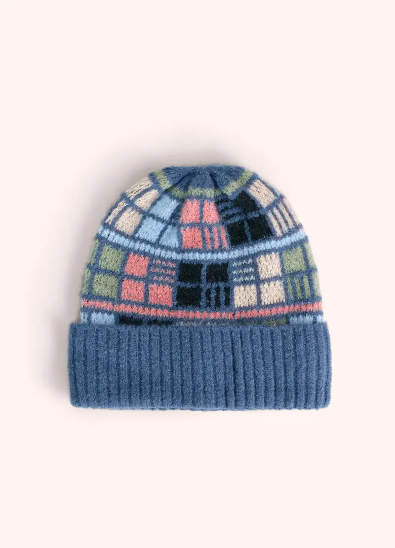 Dani Beanie Hat - Denim Mix