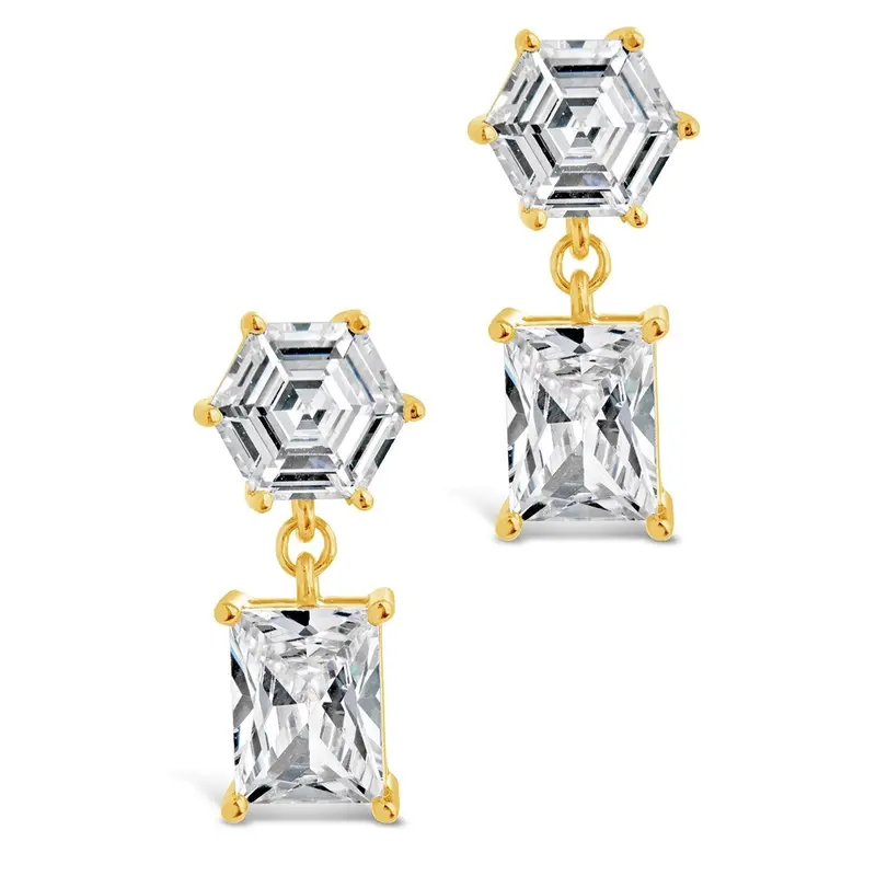 Daphne Drop Stud Earrings
