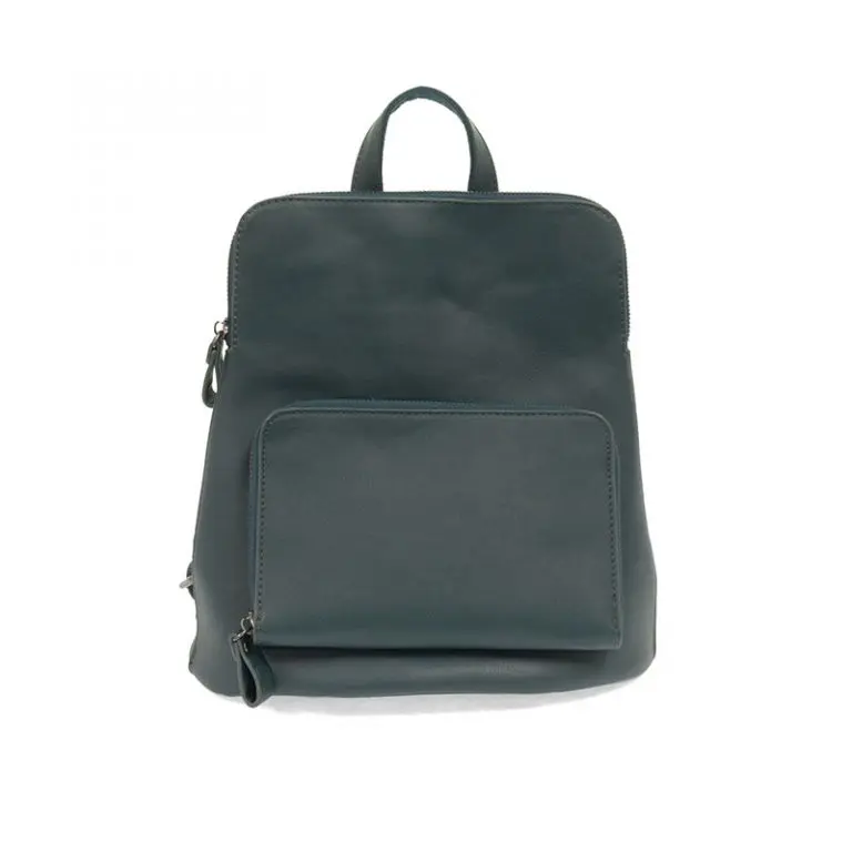 Dark Turquoise - Vegan Leather Mini Julia Backpack