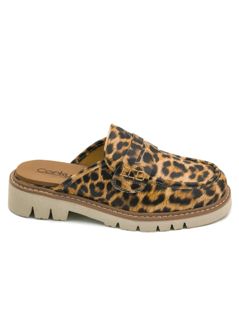 DEAL Am I Right Mules - Leopard