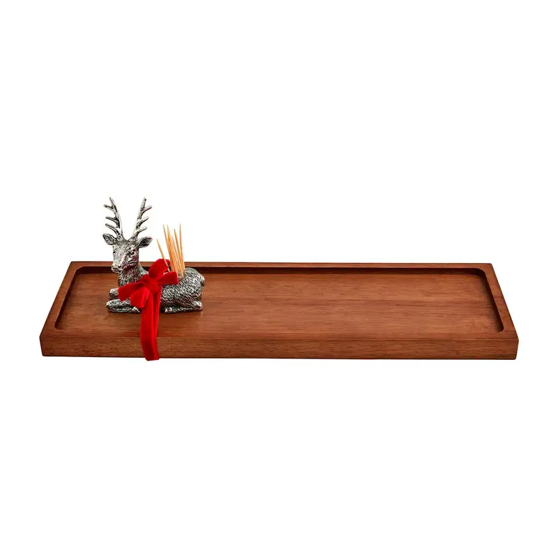Deer Toothpick Tray Set by Mud Pie