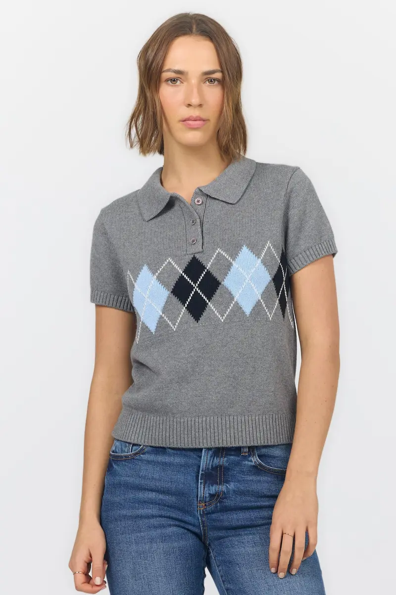 Denali Sweater in Grey Combo