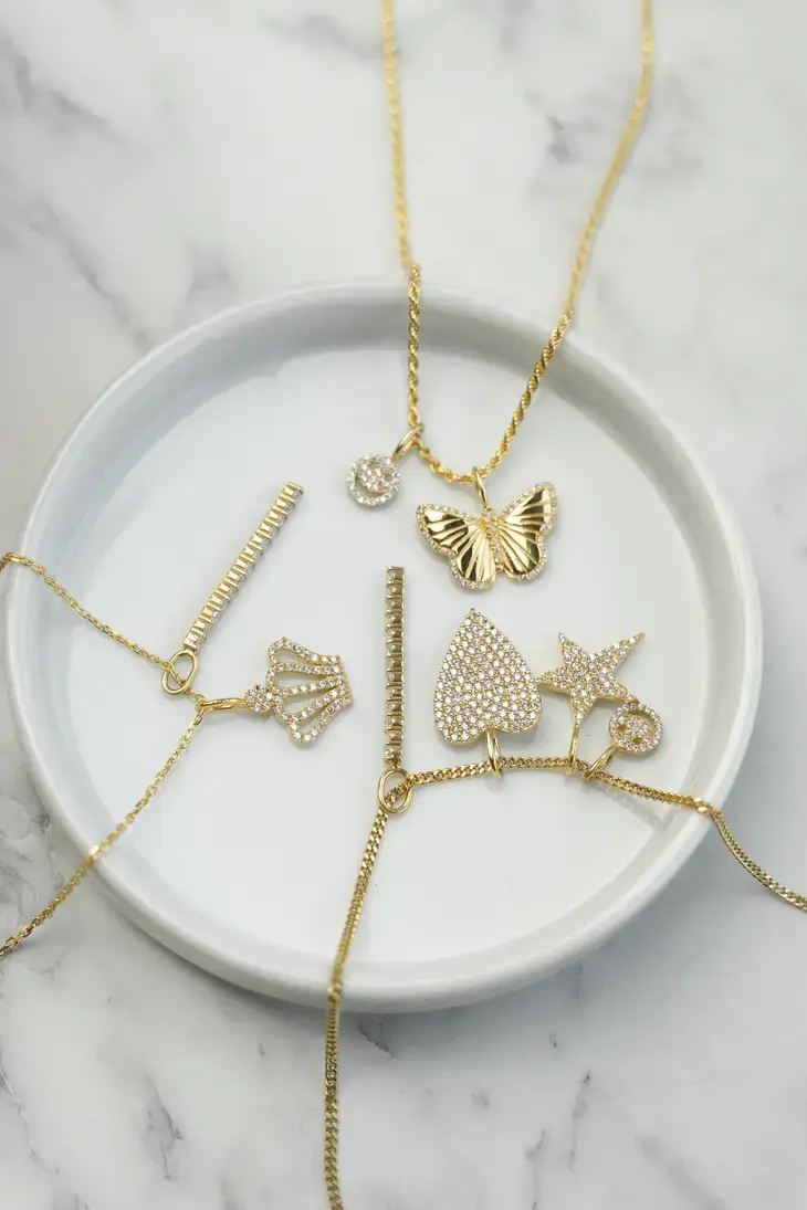 Designer Charms (the Charm Bar) for Necklaces