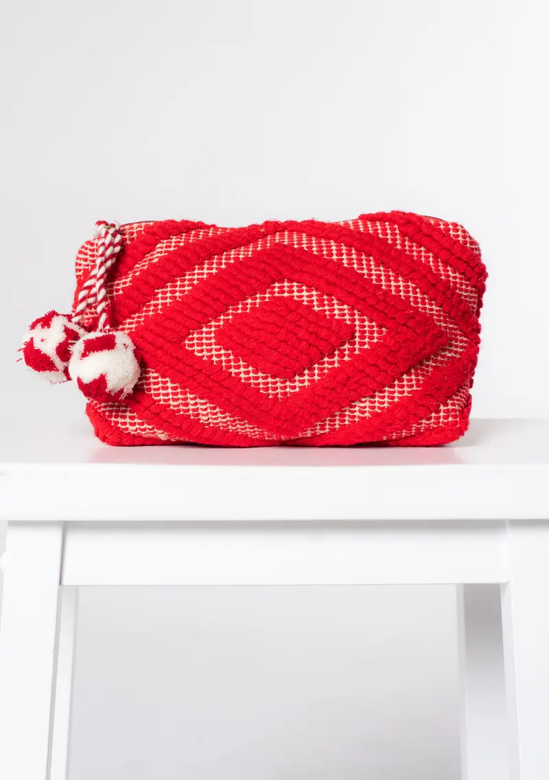 Diamond Carpet Makeup Bag