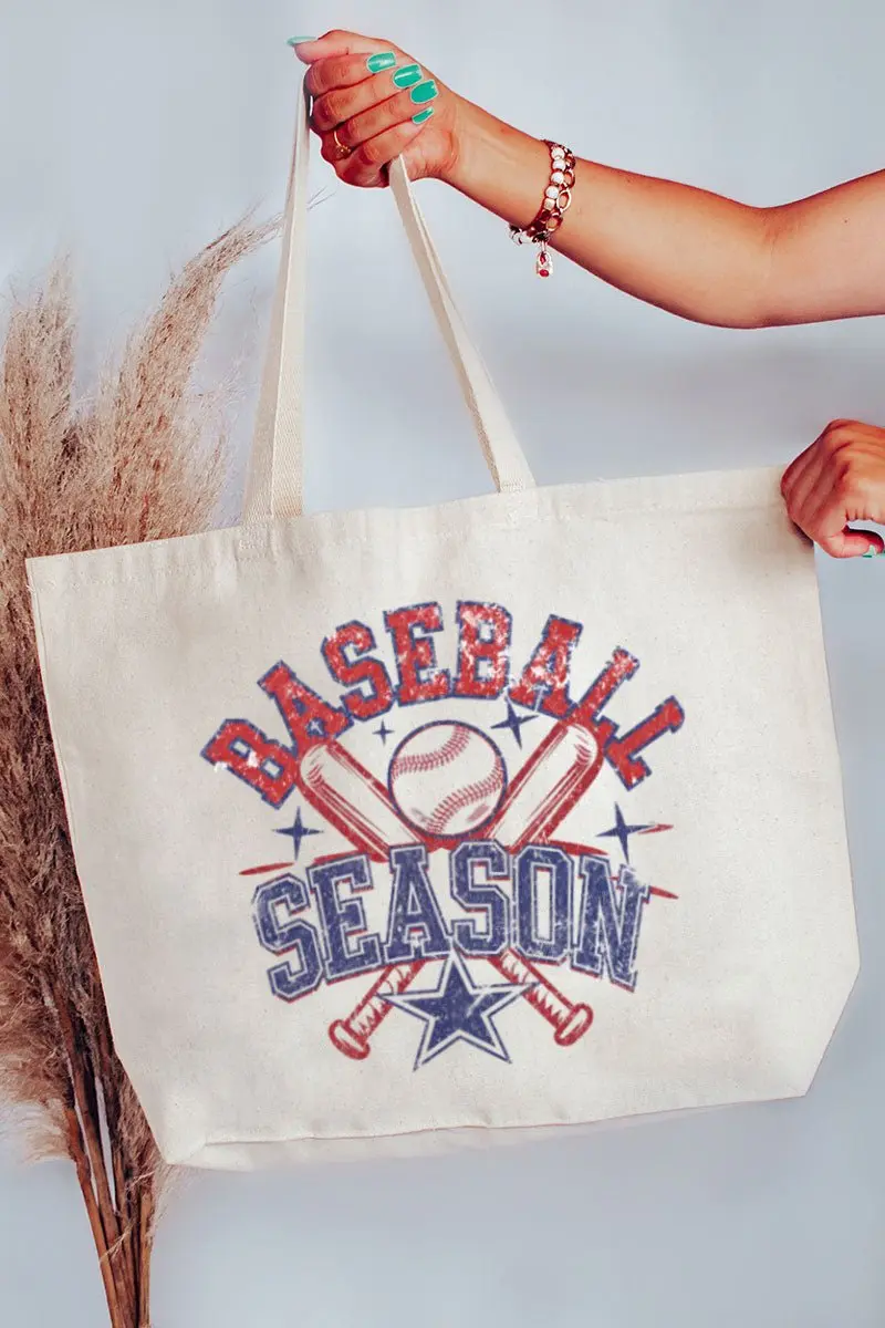 Diamond Days Canvas Jumbo Tote