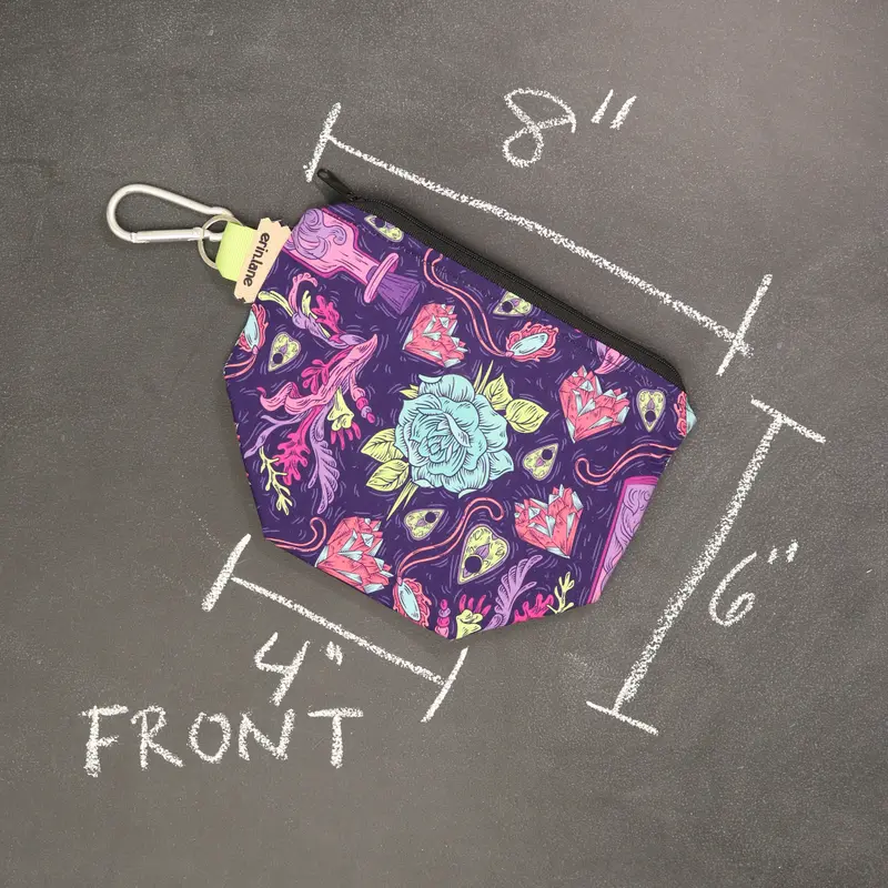 Dice Project Bag in Cursed Hearts