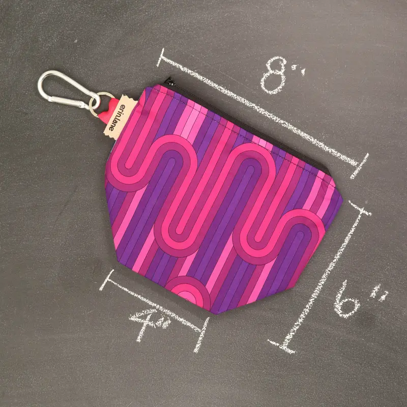 Dice Project Bag in Violet Interludes