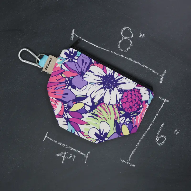 Dice Project Bag in Wildflower Jubilee