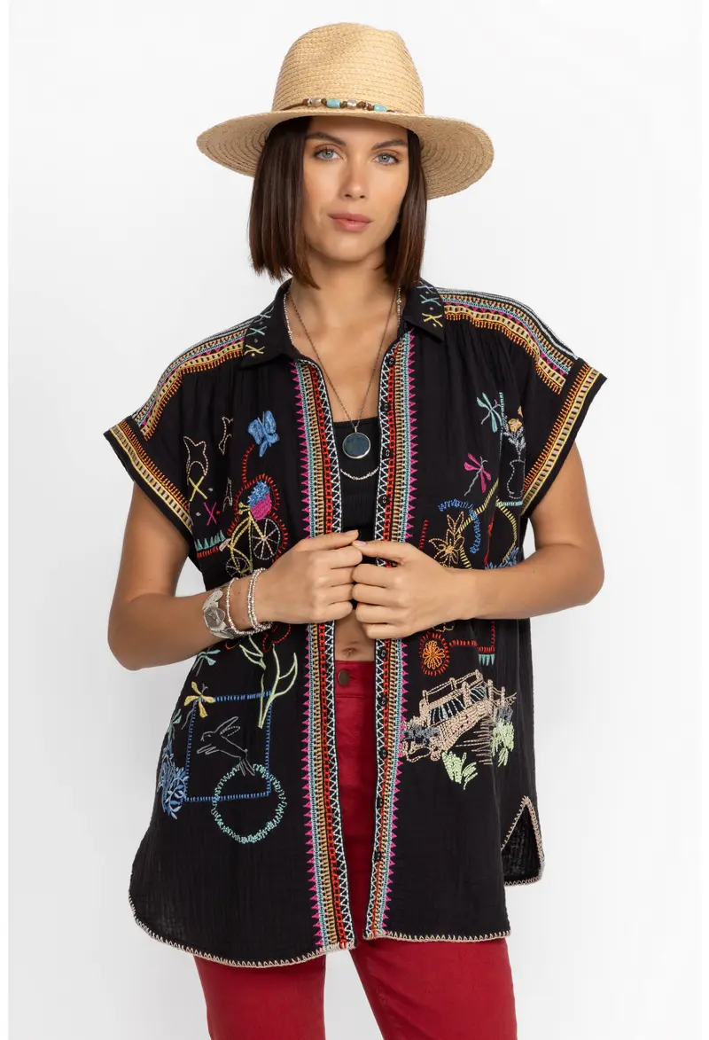 Dionne Button Down Blouse