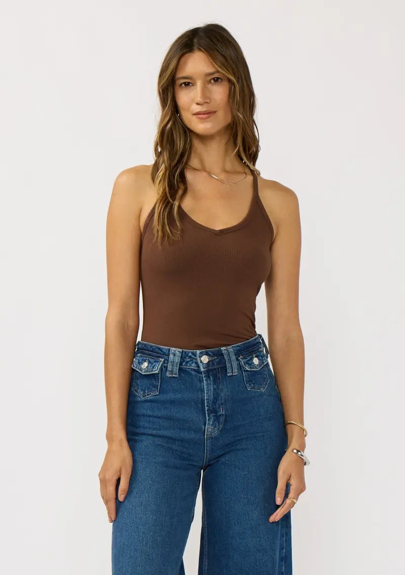 Dipped Luna Tank Top