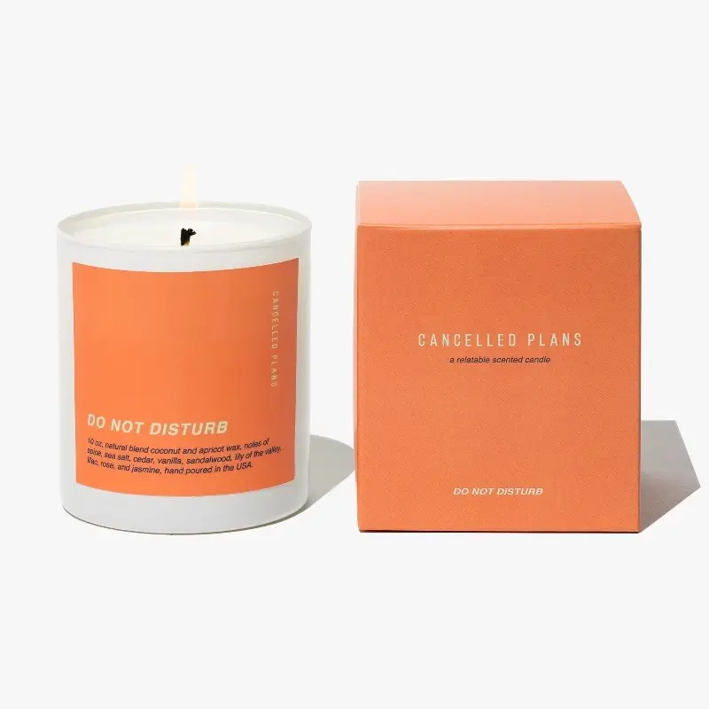 Do Not Disturb Essential Oil Candle