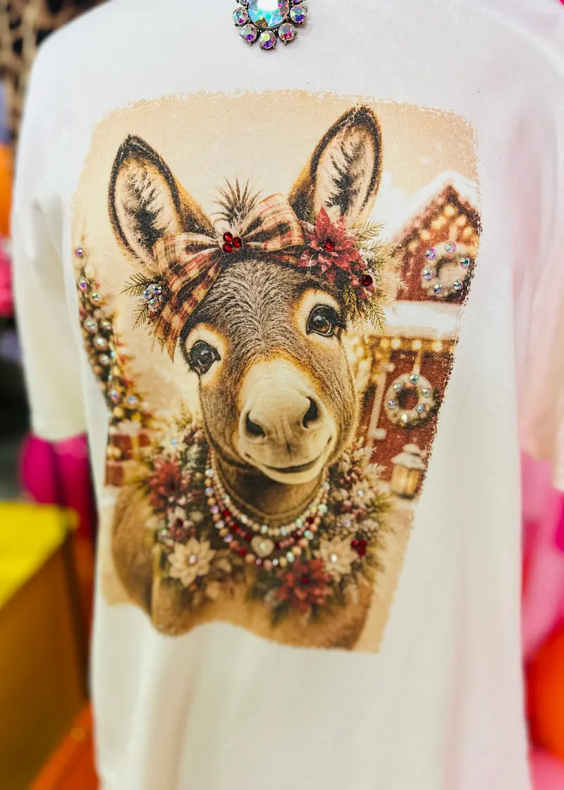 Dolly the Christmas Donkey Boujee Tee (PGB Exclusive)