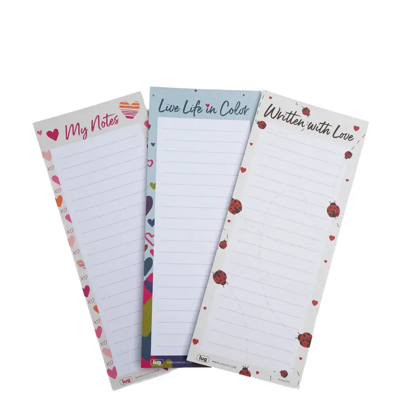 Doodle Notepad 3pk - 4.5" x 11"
