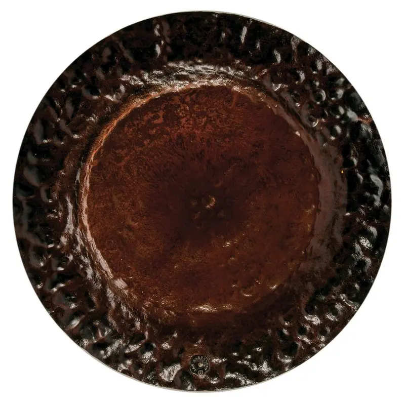 Double Hammered Charger, 14"